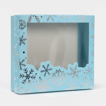 Gift box "Snow Waltz", 23.5 x 20.5 x 5.5 cm, New Year-3