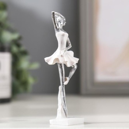 Polystone souvenir "Little ballerina in a white dress" 10x3x4.5 cm-2