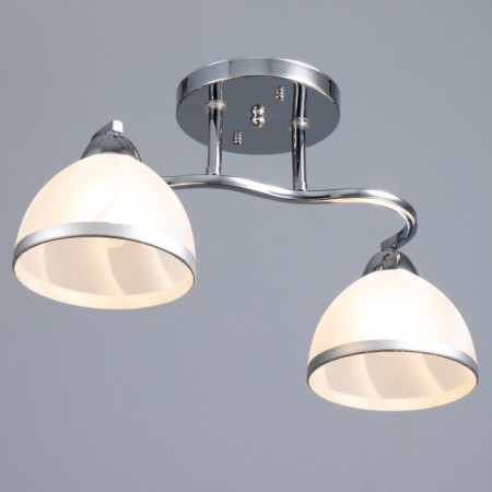 Caspian chandelier 2he27 40W chrome 46x15x22 cm Bayerlux-1