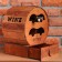 Wine mini-bar "Barrel", 27 x 29 x 22 cm.