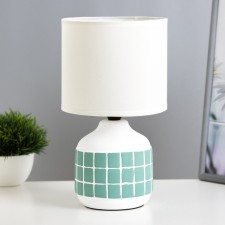 Glykeria table lamp E14 40W white-lazor 15x15x27 cm Risalux