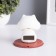 Plastic pendulum from the solar battery "Cat Mani-Neko with puffy cheeks" 10x10x10.3 cm