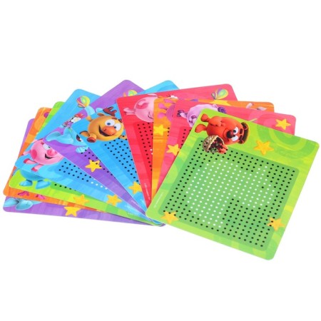 Magnetic tablet for drawing "Magnetic drawing", Smeshariki, 380 holes-3