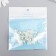 Decor for creativity plastic "Pearl heart" 1.2x1.2 cm
