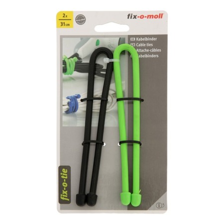Cable grid 31.0 cm color black green, 2 pcs-3