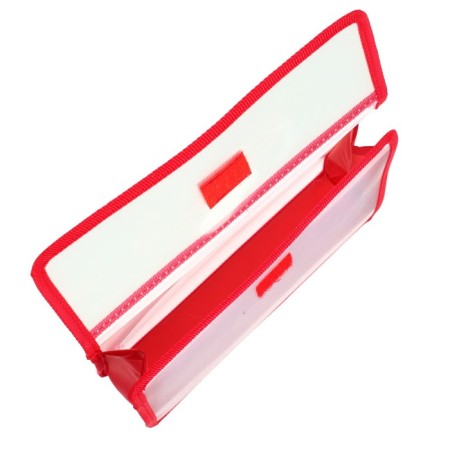 A5 notebook folder (230 x 190 x 50 mm), with Velcro valve, plastic/textiles, calligrata, "car", with a corner-4