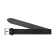 Watch strap, male, 18 mm, genuine leather, black
