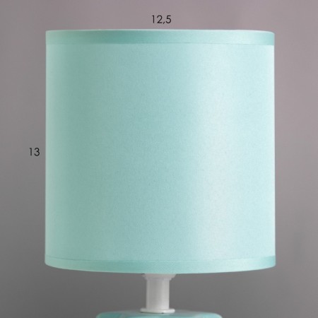 Aurora table lamp E14 40W azure 13x13x25 cm Risalux-2
