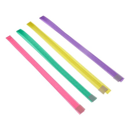 Labels laass with adhesive edge for A5, Devente format. Bright, for books A5, 6 x 290 mm, 4 thin bilateral ribbons, in the package-1
