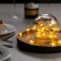 Garland “thread” 2 m dews with nozzles “gingerbread man”, ip20, silver thread, 20 LED, glow warm white, 2 modes, AAX2
