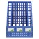 Capital, vertical, 6 departments, blue
