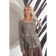 Female blouse, size 42, khaki color