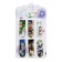 A set of magnetic bookmark for books Calligrata 6 pieces, "Anime", MICC