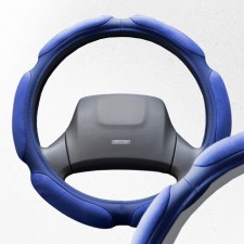 SkyWay, Eco, suede, 6 pads, size l, blue, S01101012