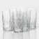 A set of glass glasses LAV “HOOPS”, 460 ml, 8.1 × 13.5 cm, 6 pcs