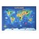 Laying on the table plastic A4 (339 x 224 mm) 500 microns, training, calligrata "Map of the World"