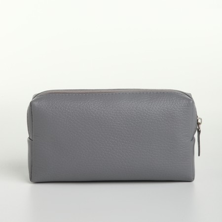 Lightning cosmetic bag, textura, gray color-2