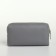Lightning cosmetic bag, textura, gray color
