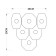 Wall lamp Arte Lamp Lambrusco A4069AP-2AB, E14, 2x40 W, 28x13x29 cm, bronze