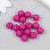 Busina silicone "Round" purple d = 0.9 cm