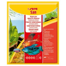 Sera food for fish main in SAN 10 g flakes, bag