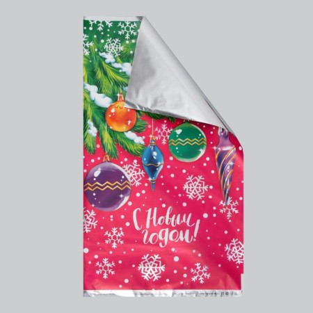 Gift package "Snow flakes", 20 x 35 cm-1