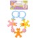 Stretching to a stroller/crib "giraffes", 3 toys, color mix, crush me