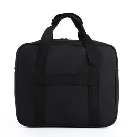 Road bag with lightning, long belt, black color-1