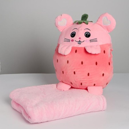 Soft toy "Mouse" with a blanket