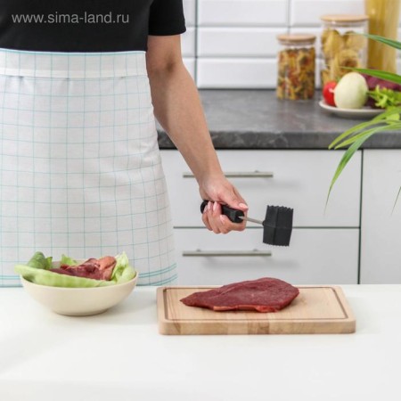 A hammer for meat of the share "square", 25 cm, black color-7
