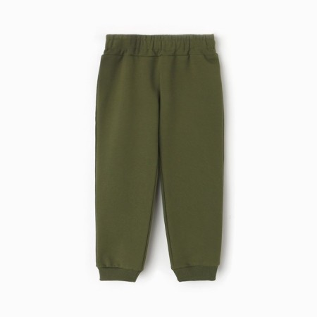 Children's costume (sweatshirt, trousers), green color, height 86 cm-8