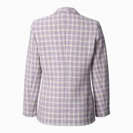 Jacket tweed double -breasted mist p. 50. lilac-11