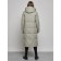 Coat insulated winter female, size 42, green color