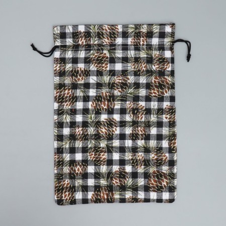 Bag Gift canvas "Cell", 20 x 30 cm +/- 1.5 cm, new year-4