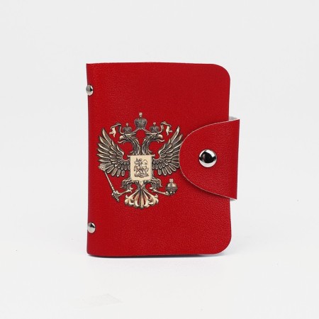 Businessman on the button, 24 cards, red color