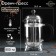 Teapot in a tender jacket - Magistro press "metallic", 800 ml, glass, silver color