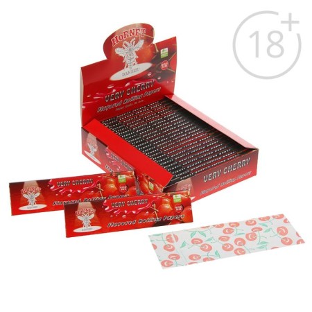 Cigarette paper, aroma "Cherry", 10.7 x 4.2 cm, 25 sheets