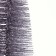 New Year's decor "Fir tree in silver color with sparkles" 8 × 8 × 20 cm