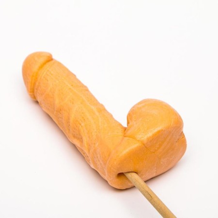 Caramel on the wand "Mega Mr.", orange, 140 g-2