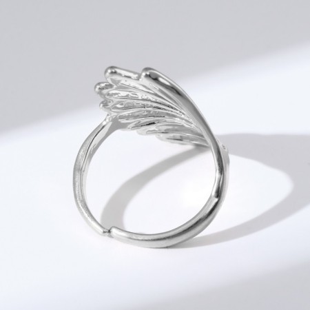 Ring "Wings" fairy -tale, silver color, dimensionless-3