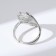 Ring "Wings" fairy -tale, silver color, dimensionless