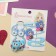 Hair set "Vanilla" (4 elastic bands, 4 invisibility) princesses, blue