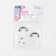 Fasteners for handles on a bag, metal, 2.6 × 1.4 × 0.4 cm, 2 pcs, 4 screws, silver color