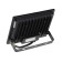 Flight LED In Home SDU-7, 50 W, 230 V, 6500 K, IP65, Black