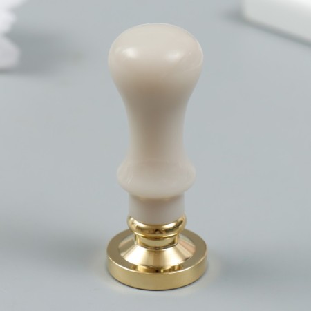 Printing for wax with a plastic pen "Snowman" 2.5x2.5 cm-2