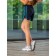 Women's shorts ise, size 48 cm, dark blue color, turquoise