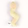 New Year's Magnet Soft "snake", golden