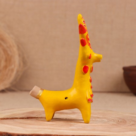 Abashevskaya toy "Deer-Solnce", 15x7x15 cm, Kukushkin I.I.-3