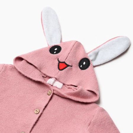 Jumper children's, the color is light pink, height 92 cm-1