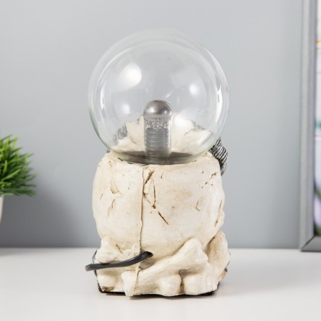 Plasmic ball "Skull" color 12x17x20 cm Risalux-5